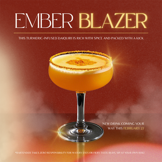 Conceptual Cocktail Ad Post
